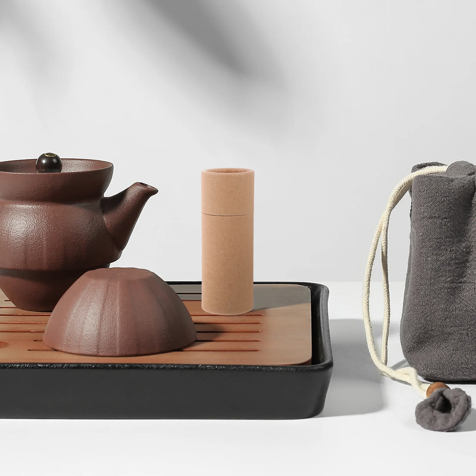 Коробки для хранения чая картонные контейнеры подарочная бумажная трубка плакат