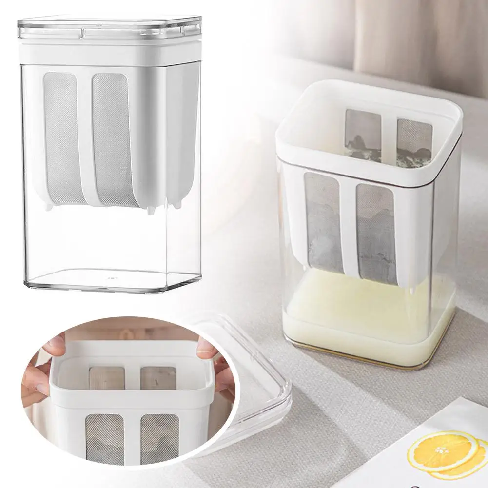 

1100ml Cheese Moisture Seperator Yogurt Filter Homemade Filter Separation Whey Yogurt Tools Extraction Machine Cold Greek S O1Z3