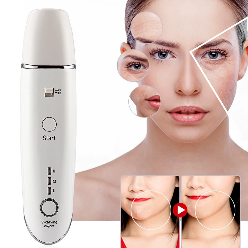 MINI HIFU Multifunctional Skin Care RF Facial Beauty Instrument Facial Lifting Rejuvenation Anti Aging Wrinkle Remove CE enlarge