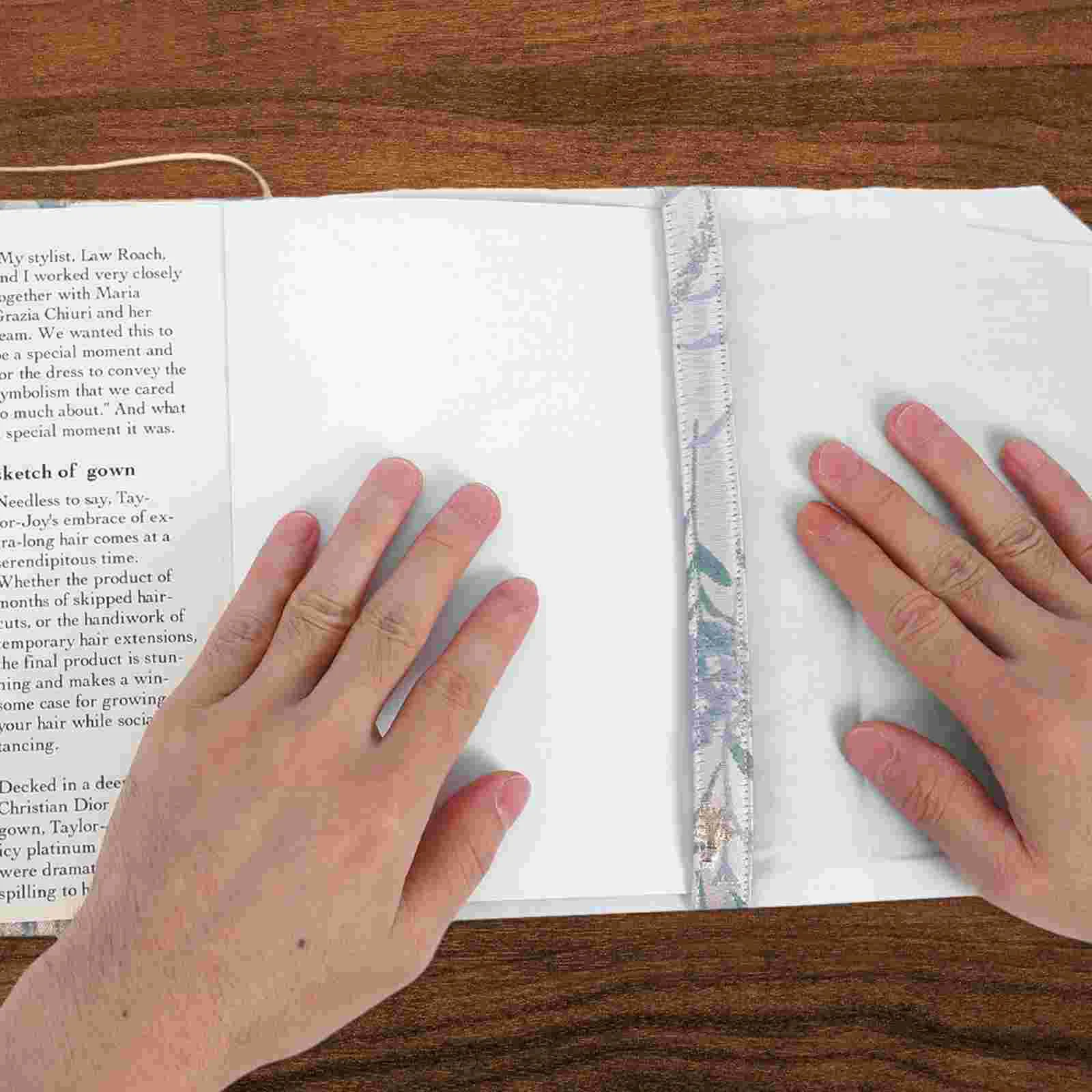 Сумка для книг тканевая обложка ручной работы защита заметок студентов