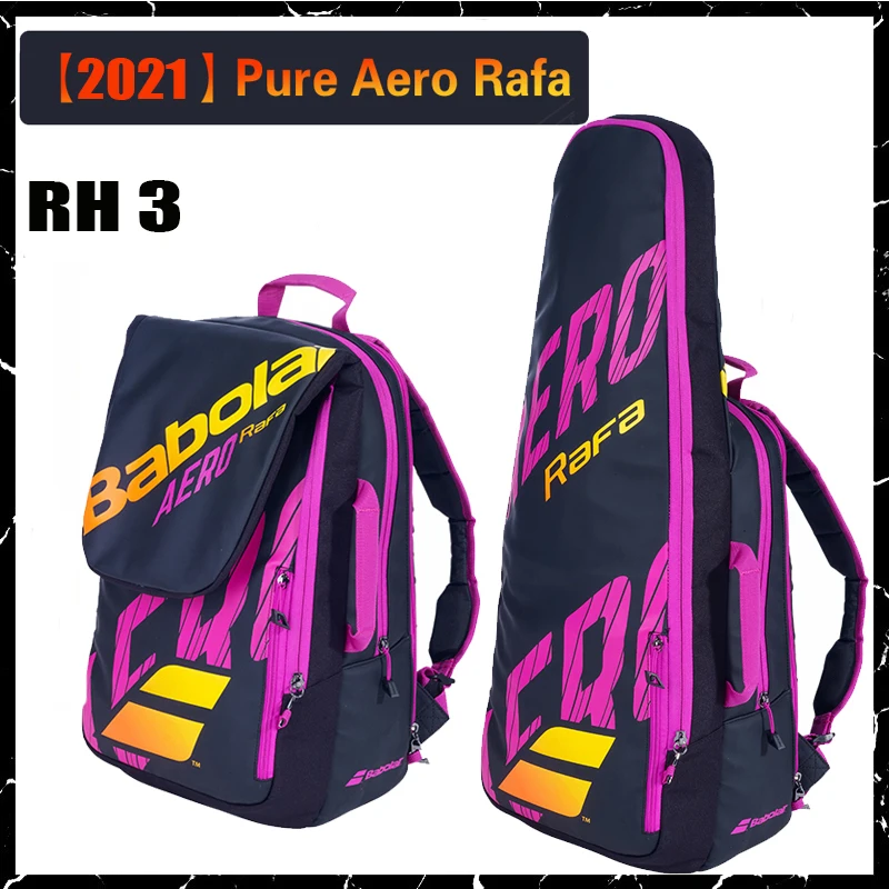 

RH3 Pure Aero Rafa Original Backpack Multifunctional Sports Bag Tennis Bag Badminton Bag