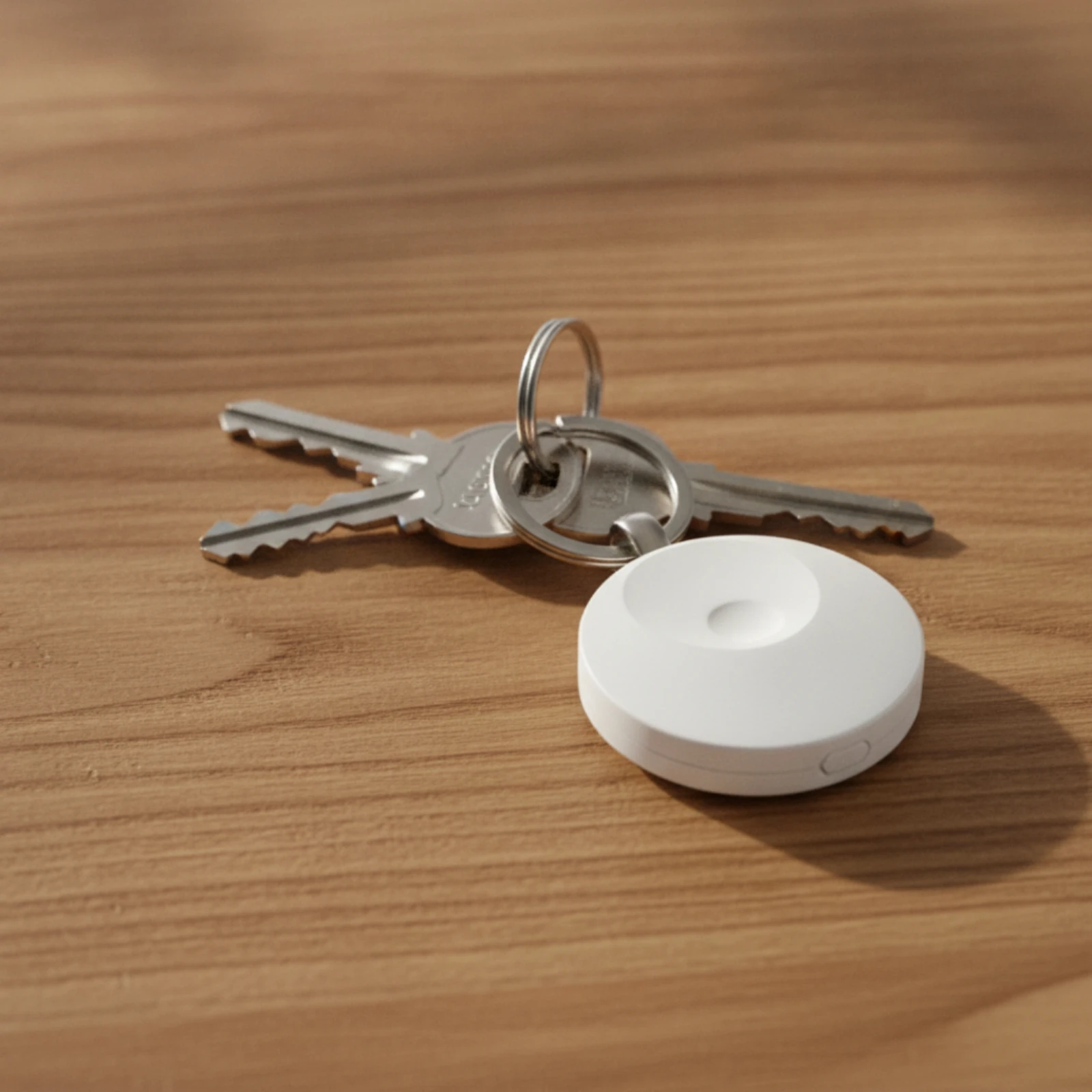 Фото Bluetooth-трекер, беспроводной локатор предметов, умная метка, простая настройка, совместимость с iOS, для ключей, домашних животных №1