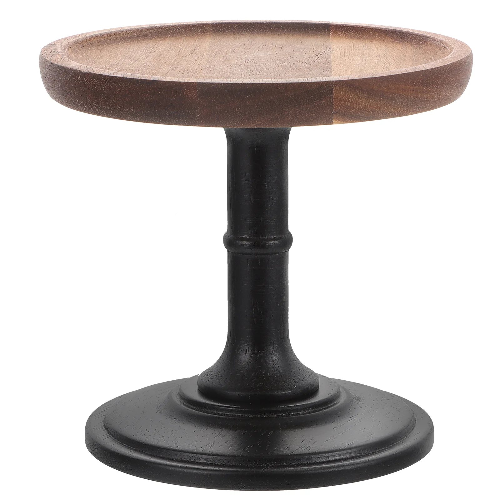 

Stand Cake Display Cupcake Wood Dessert Serving Tray White Pastry Plate Table Fruit Holder Tea Wedding Riser Server Footed
