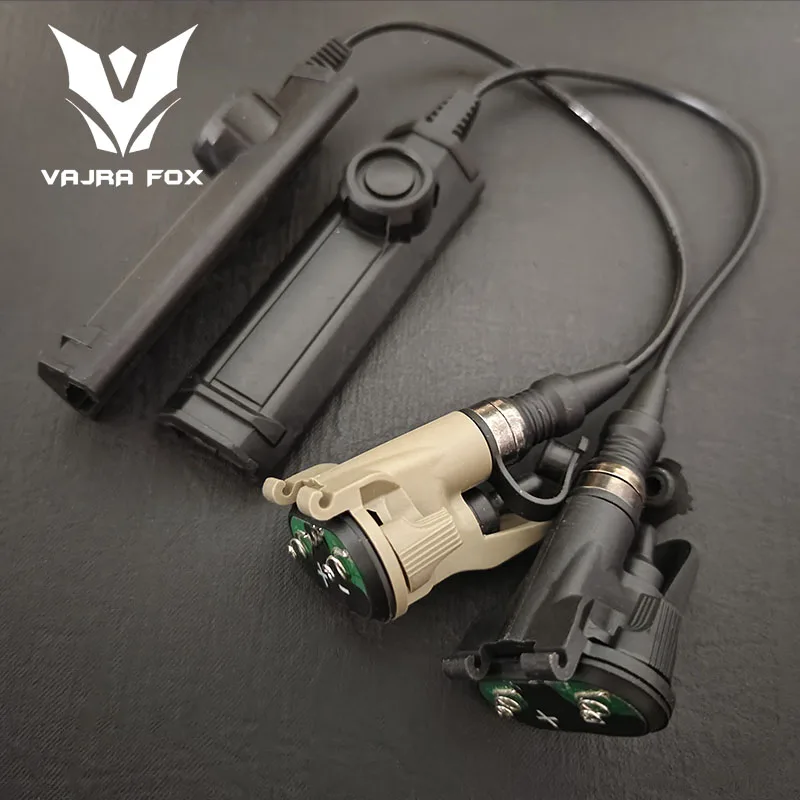 

Tactical X300 X300U X400 Flashlight Metal Pistol Lights Hunting Weapon Scout Light with Dual Function Pressure Switch Tape