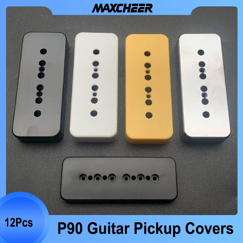 

12pcs Plastic P90 Soapbar Pickup Covers 50/52mm Neck Bridge Pickup for SG Electric Guitar Parts