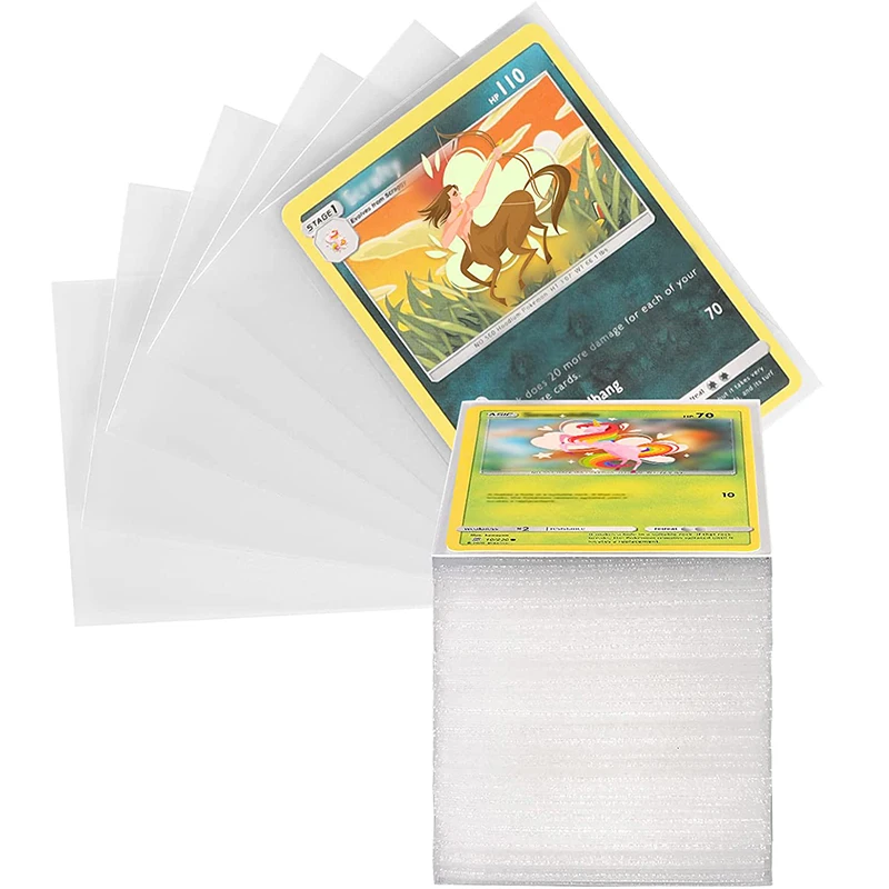 50 шт. прозрачная защитная плёнка для карт