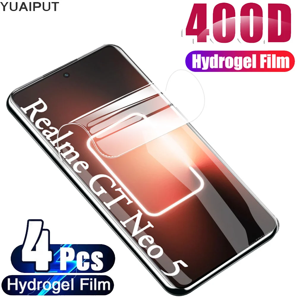 

Pelicula Realme GT neo5, Hydrogel Film For Realme GT2 Pro Screen Protector Realmi GT Neo 3 Neo2 Soft Glass Realme GT neo 5 Film