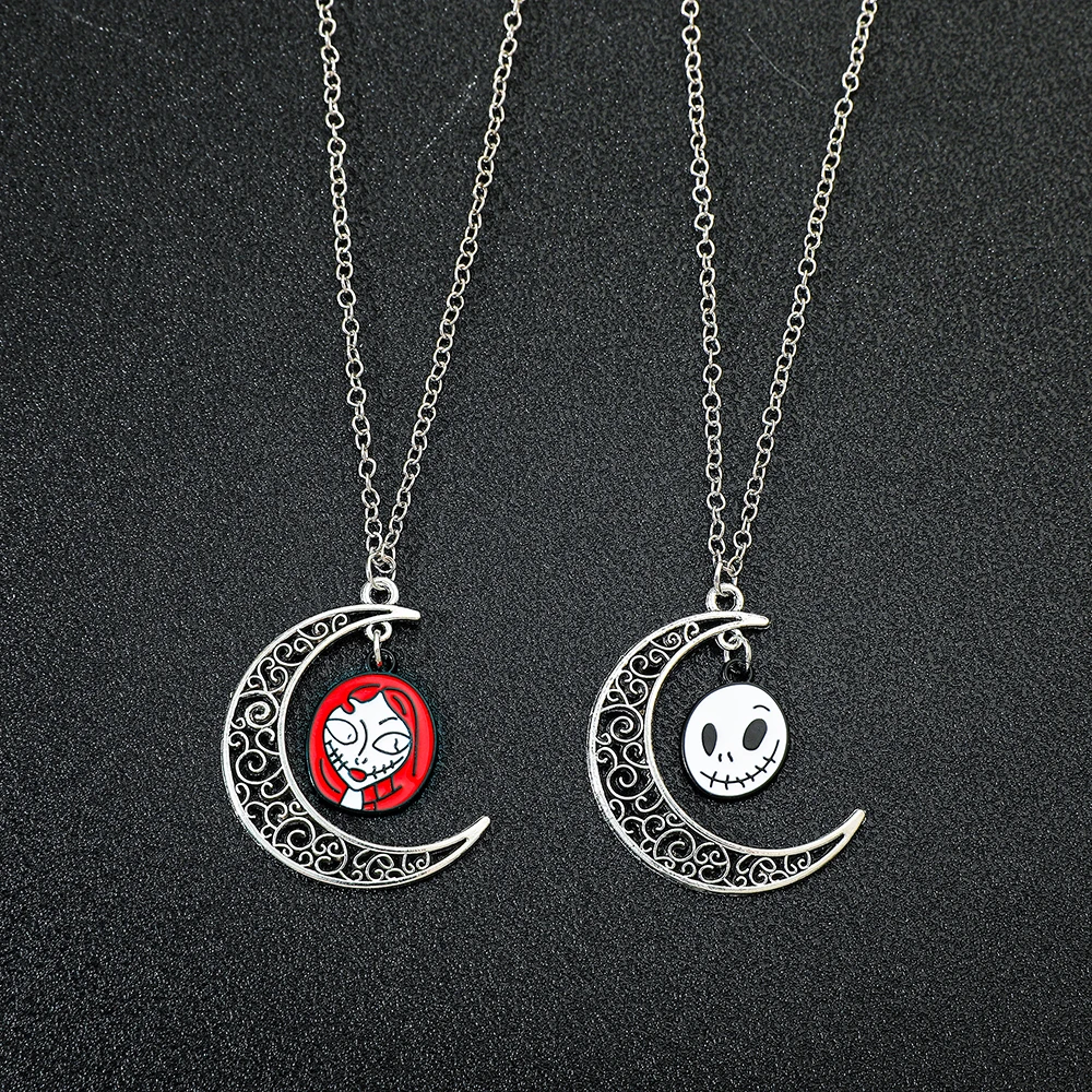 Ожерелье с подвеской Кошмар перед Рождеством для мужчин и женщин Джек