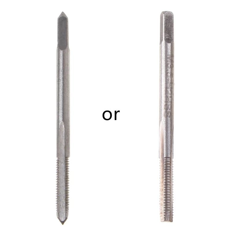

Mini HSS High Speed Steel Metric Machine Plug Thread Screw Tap Tool M1-M3.5 New