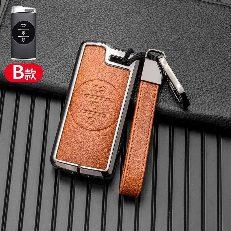 

Car Key Case for Chery Tiggo 8 Arrizo 5 Pro Gx 3x 5x EQ7 Chery Tiggo 7 Pro EXEED TX ET-i TXL VX Car-Styling Keychain Accessories