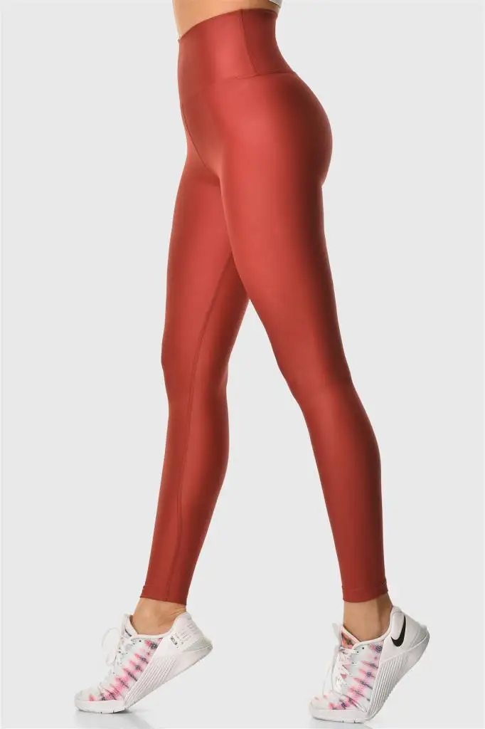 Superstacy Bright Burgundy Sports Leggings