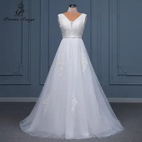 Elegant dress for wedding women plus size wedding dress marriage bride dress vestido de noiva robe de mariee beach dress