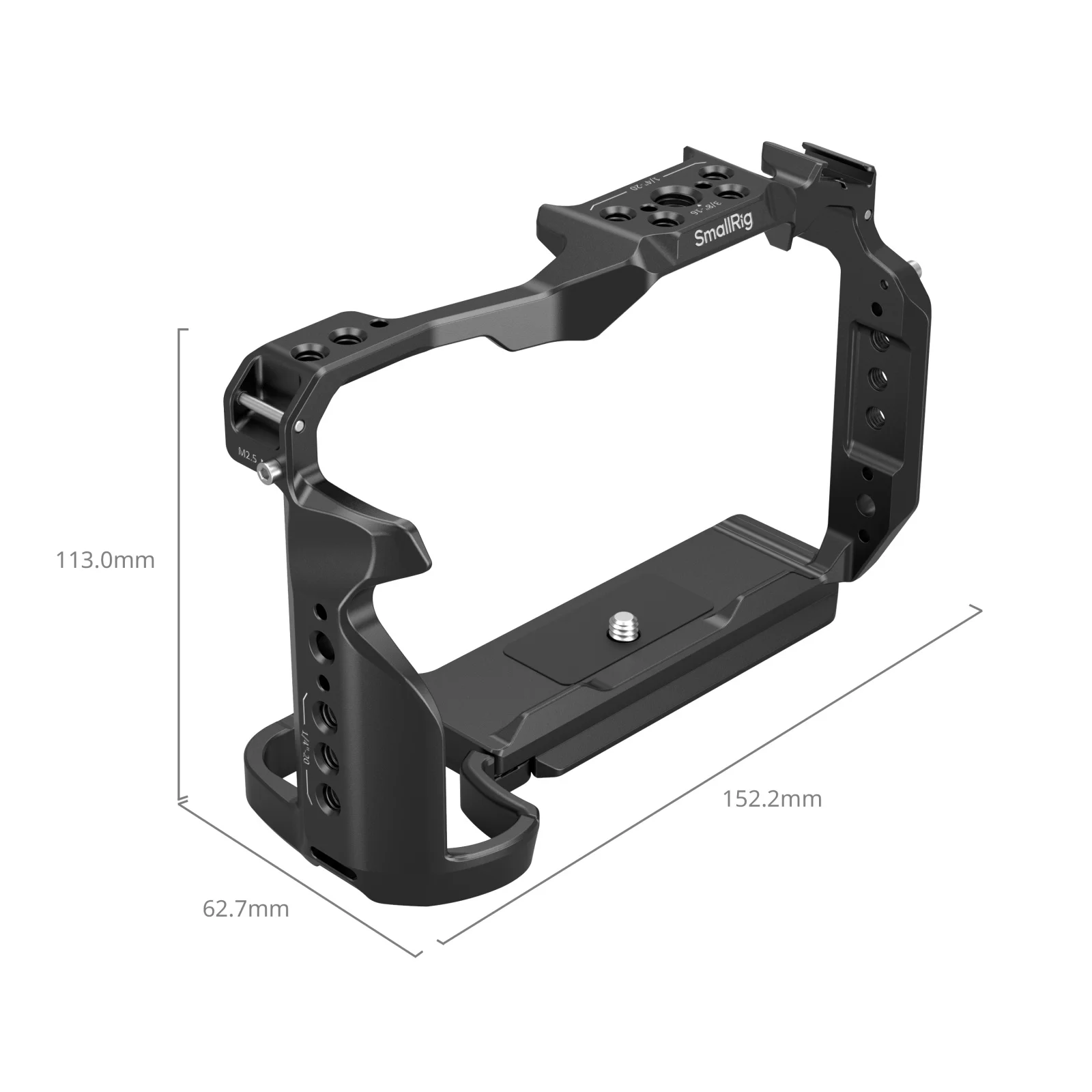 Фото Клетка SmallRig для камеры Nikon Z 6III с быстроразъемной пластиной Arca-Swiss для DJI RS 3 /RS 3 Pro /RS 4 /RS 4 Pro или Крепление для штатива №2