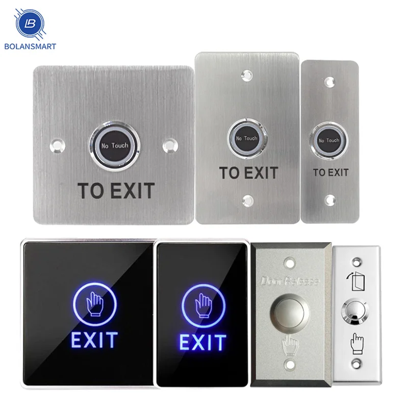 

free shipping Infrared access control sensor exit switch non-contact sensor switch with LED Indication For Access Control Switch