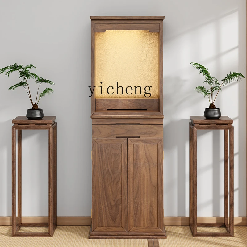 TQH буддийский шкаф из массива дерева современный простой богатства платформа