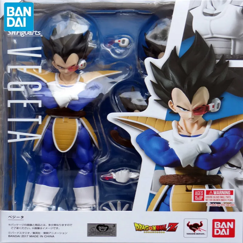 

BANDAI Dragon Ball Z SHF Super Saiyan Vegeta IV Action PVC Collection Model Toy Anime Figure Toys For Kids