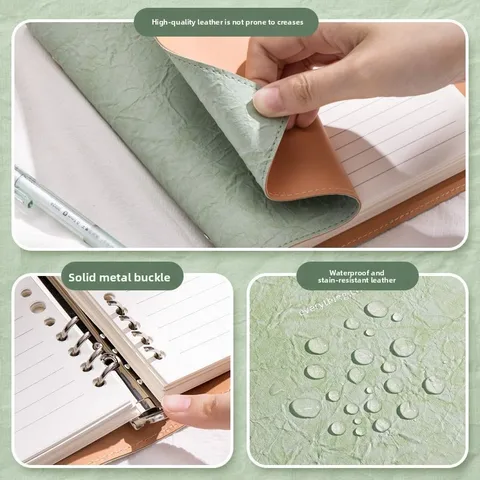 Мягкий кожаный блокнот A5