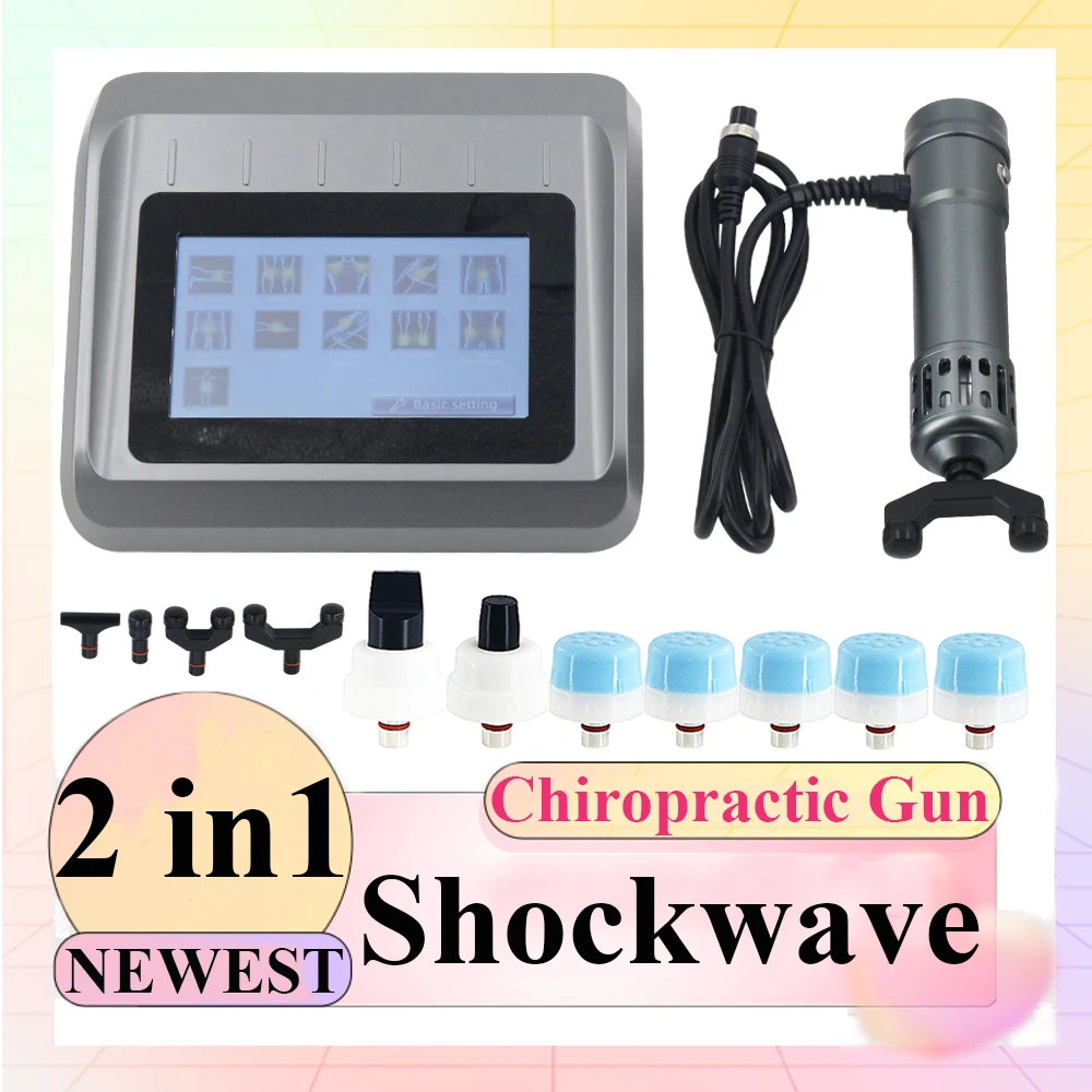 

Машинка для ударно-волновой терапии, профессиональный портативный массажный пистолет для устранения боли в теле, расслабляющий массажер д...