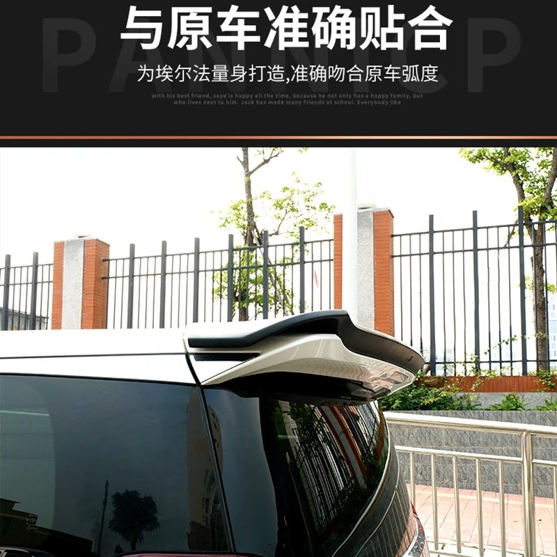 АВТОМОБИЛЬНЫЙ СПОЙЛЕР ЗАДНЕГО КРЫЛА из углеродного волокна ДЛЯ 16 17 18 Toyota Alphard 2016