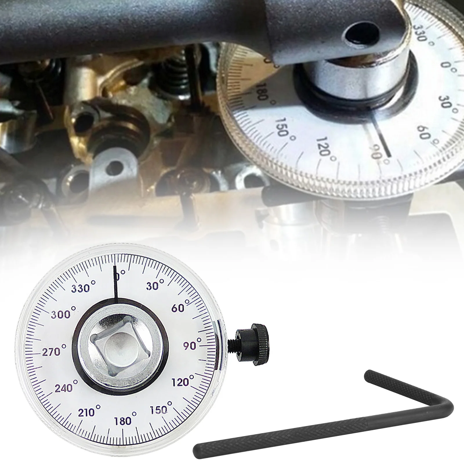 

1/2 Inch Angle Torque Wrench Auto Garage Screwdriver Car Repair Drive Digital Adjustable Measuring Goniometer Indexer Hand Tool