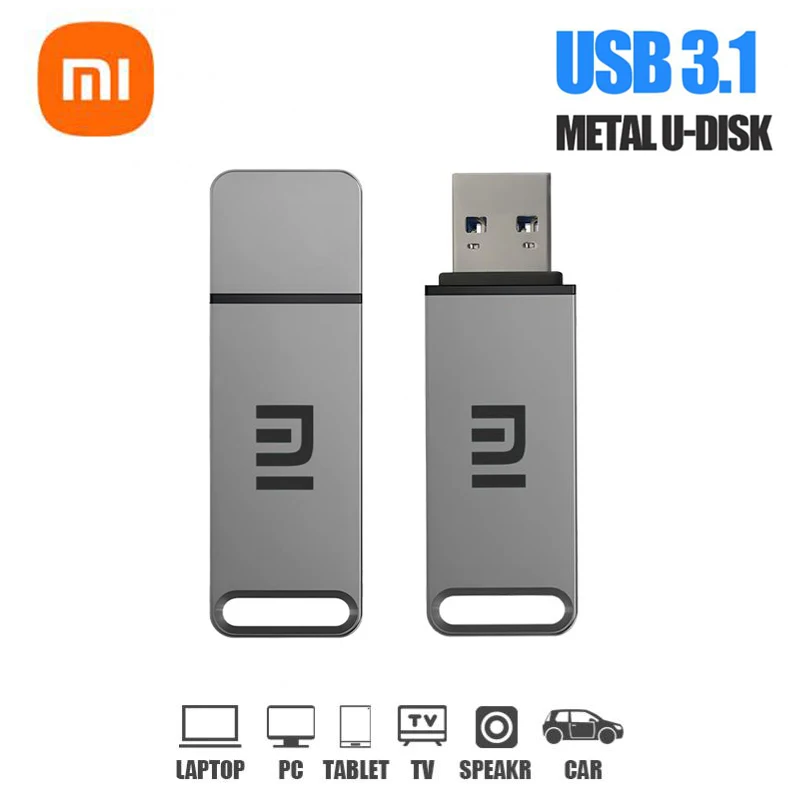 New XIAOMI USB 3.1 Flash Drive 2TB High-Speed Pen Drive 1TB Metal Waterproof Type-C Usb PenDrive For Computer Storage Devices
