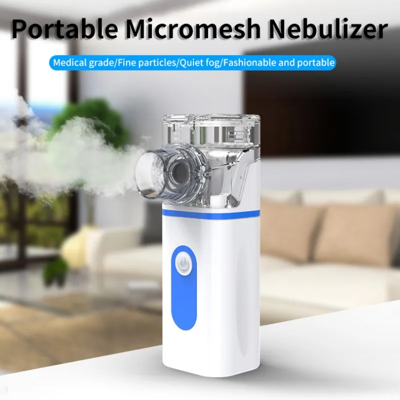 

Medical Portable Silent Nebulizer Mini Handheld Inhaler Inhalator for Kids Adult Atomizer nebulizador Mesh Asthma nebulizadores