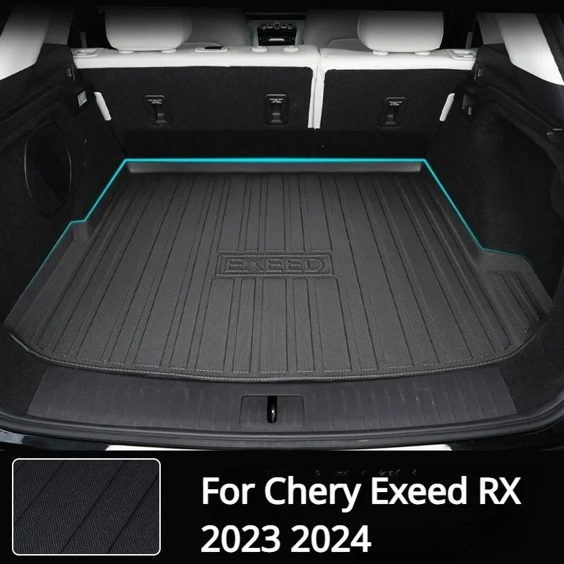 Для Chery Exeed RX 2023 2024 аксессуары водонепроницаемый коврик для заднего багажника