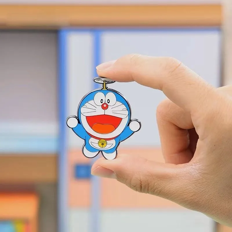 Значок Doraemon Ding Dong Cat из японского сплава креативный индивидуальный значок для