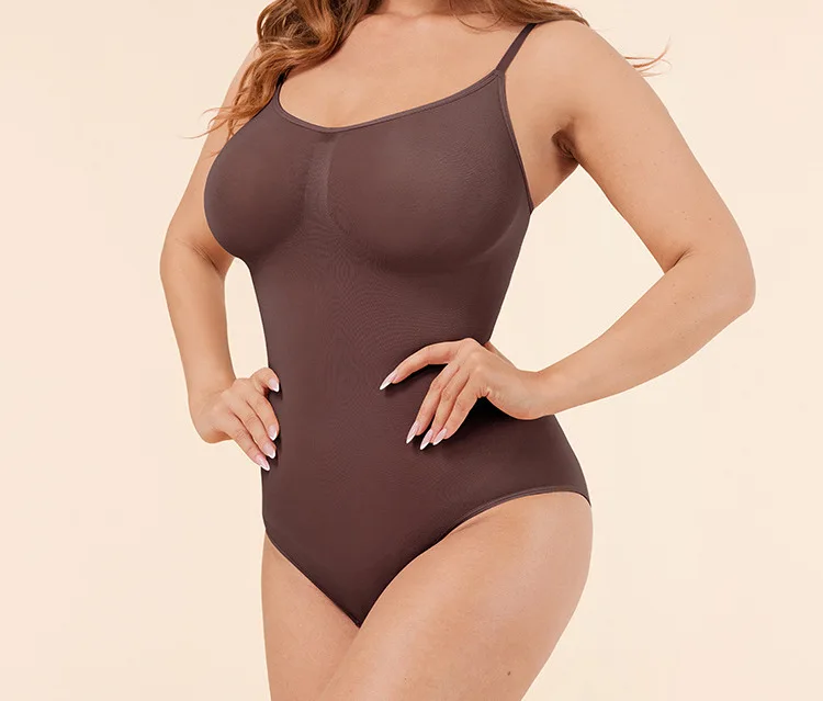 Large size one-piece hip-lifting buttocks, abdomen and hip corset seamless body shaping underwear seamless suspender jumpsuit