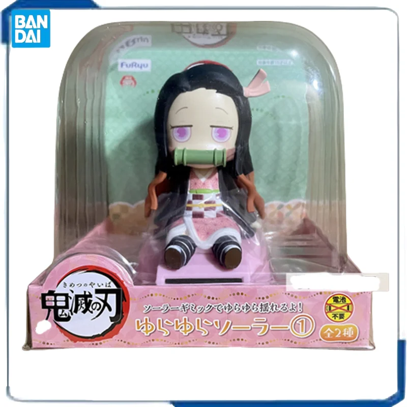 

Bandai Genuine Demon Slayer Hashibira Inosuke Kamado Tanjirou Kamado Nezuko Different Style Models Desktop Decoration