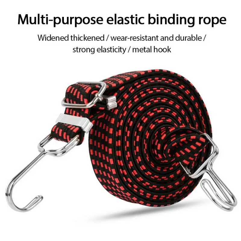 

Motorcycle Binding Rope Widening Thickening Elastic Elastic Luggage Rope Shelf Rope Multifunctional Binding Rope