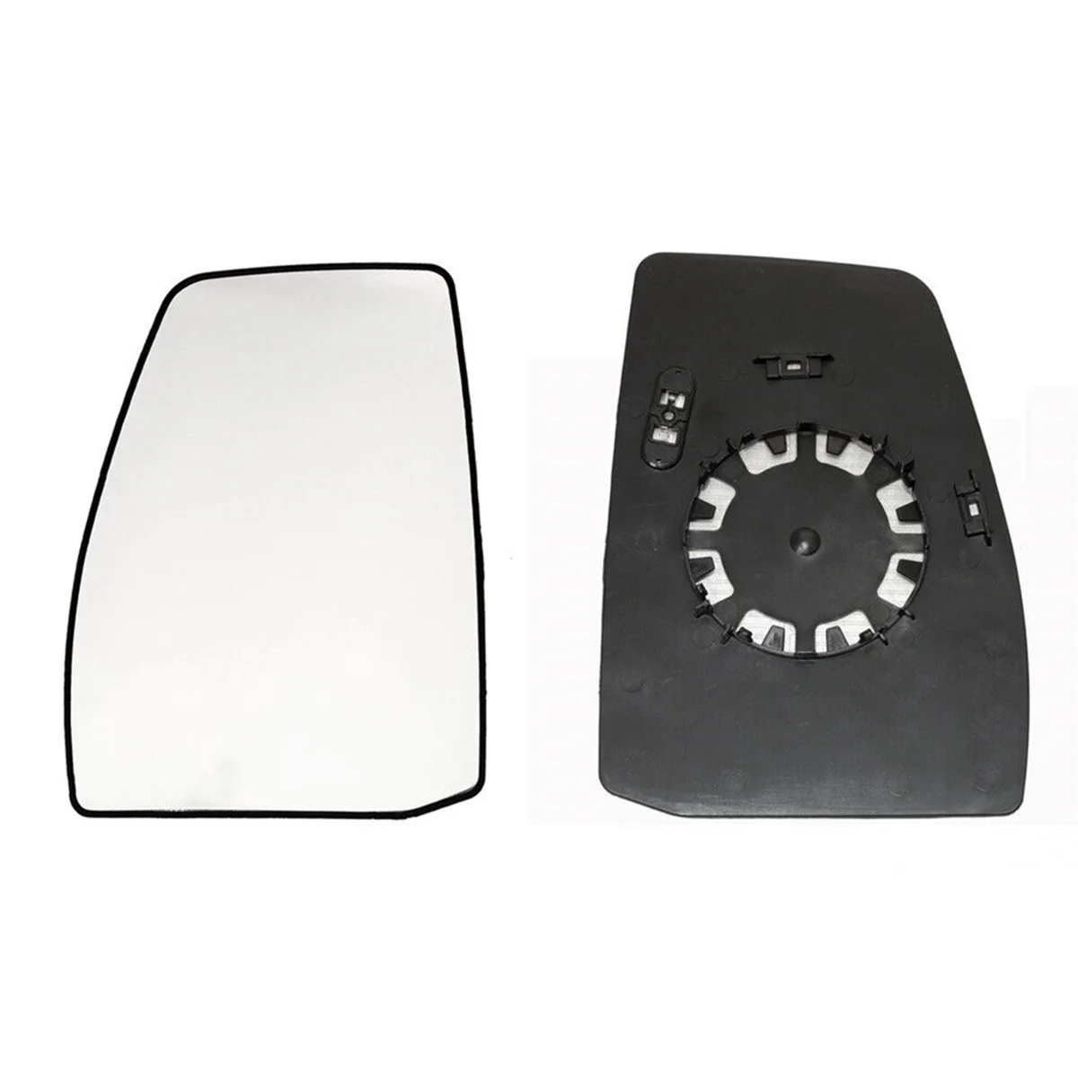 Автомобильное боковое зеркало для двери с подложкой без подогреваемой пластины
