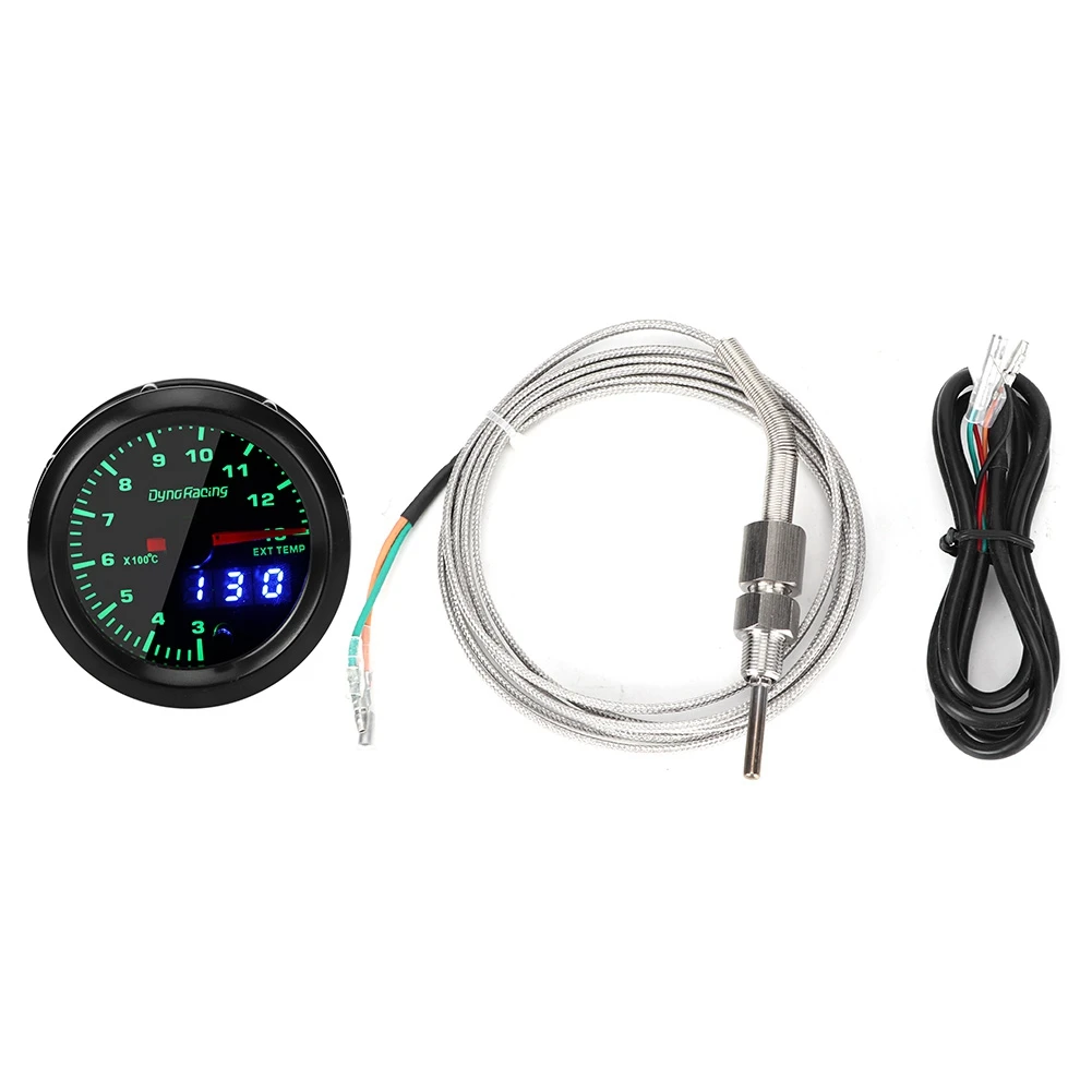 

2in Universal Exhaust Temperature Gauge Meter Pointer Digital LED Display