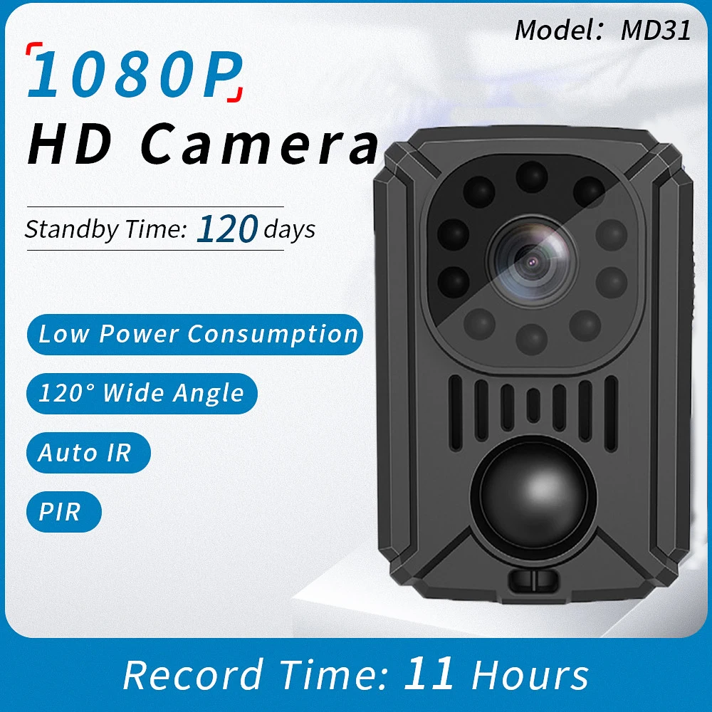 

2022 Full HD Mini Camera 1080P Night Vision Camcorder Micro Camares Sport DV Video Small Pocket Cam PIR For Home Working Meeting