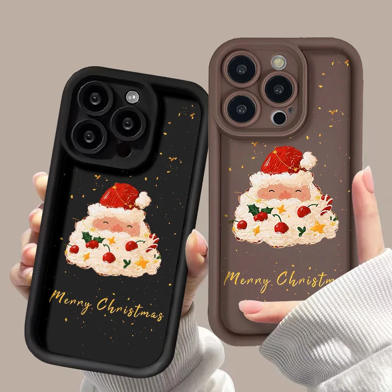 Фото Рождественский чехол со снеговиком для Xiaomi Redmi Note 12 13 11 10 9 8 Pro Plus 5g 13C 10C 12C 9T 9C Pooc X5 X6 X3 F5 Pro C55 Mi 11 Lite №1