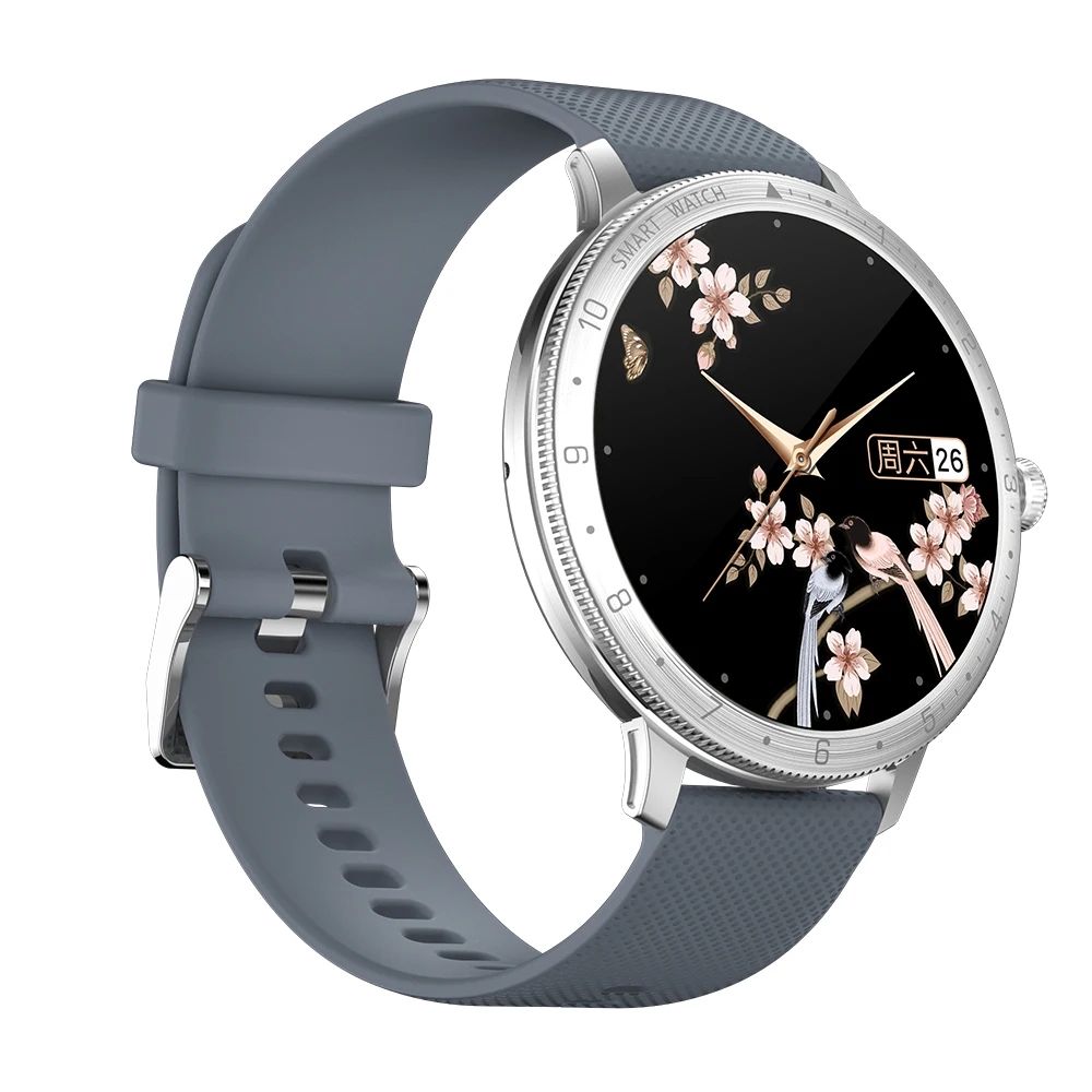 D08 Smart Watch For Men Women circular Full Touch Screen Sport IP67 Waterproof Bluetooth Call Smartwatch For Android Ios