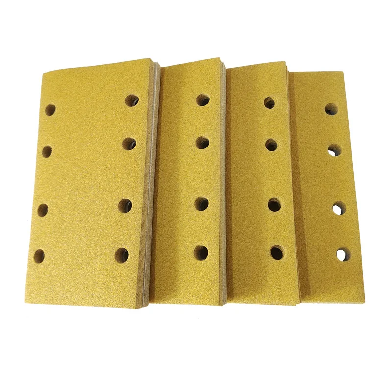 

Festool Sanders Шлифовальная машина Наждачная бумага 95x180 мм Желтая петля с крючком Прямоугольный самоклеящийся флокирующийся лист для шлифования