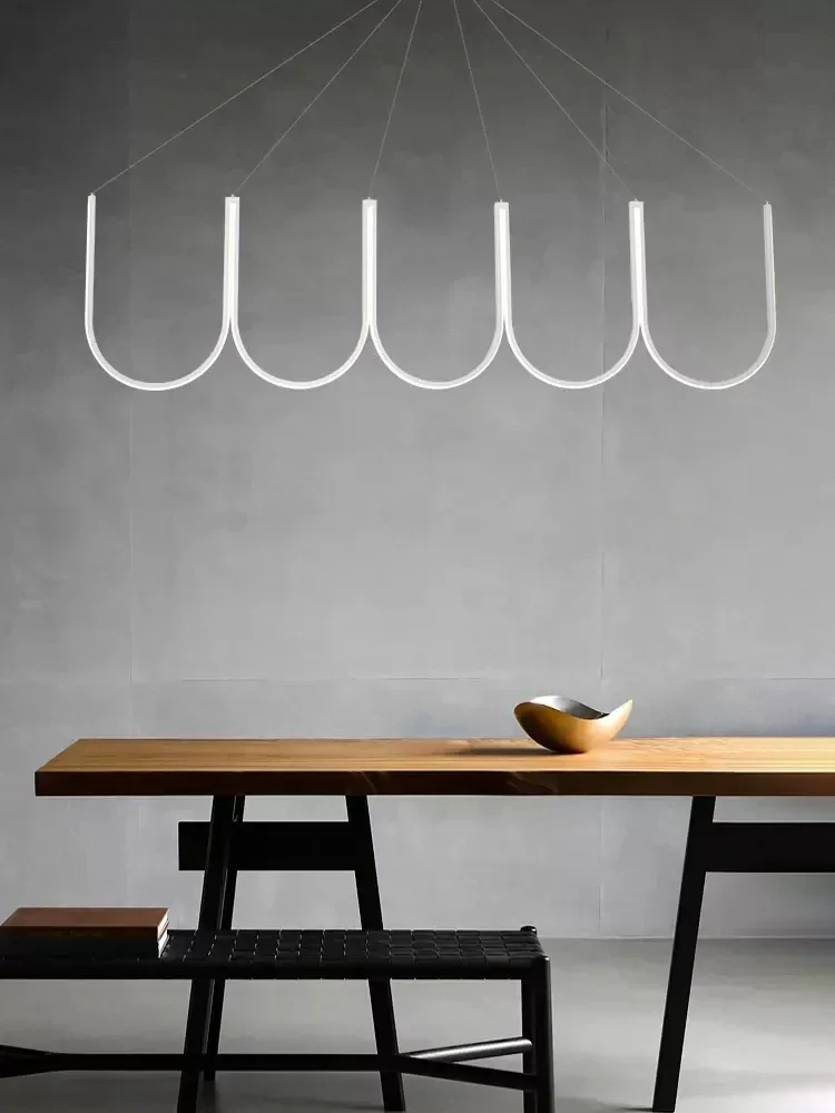 Современная люстра скандинавский минимализм подвесной светильник светодиодный