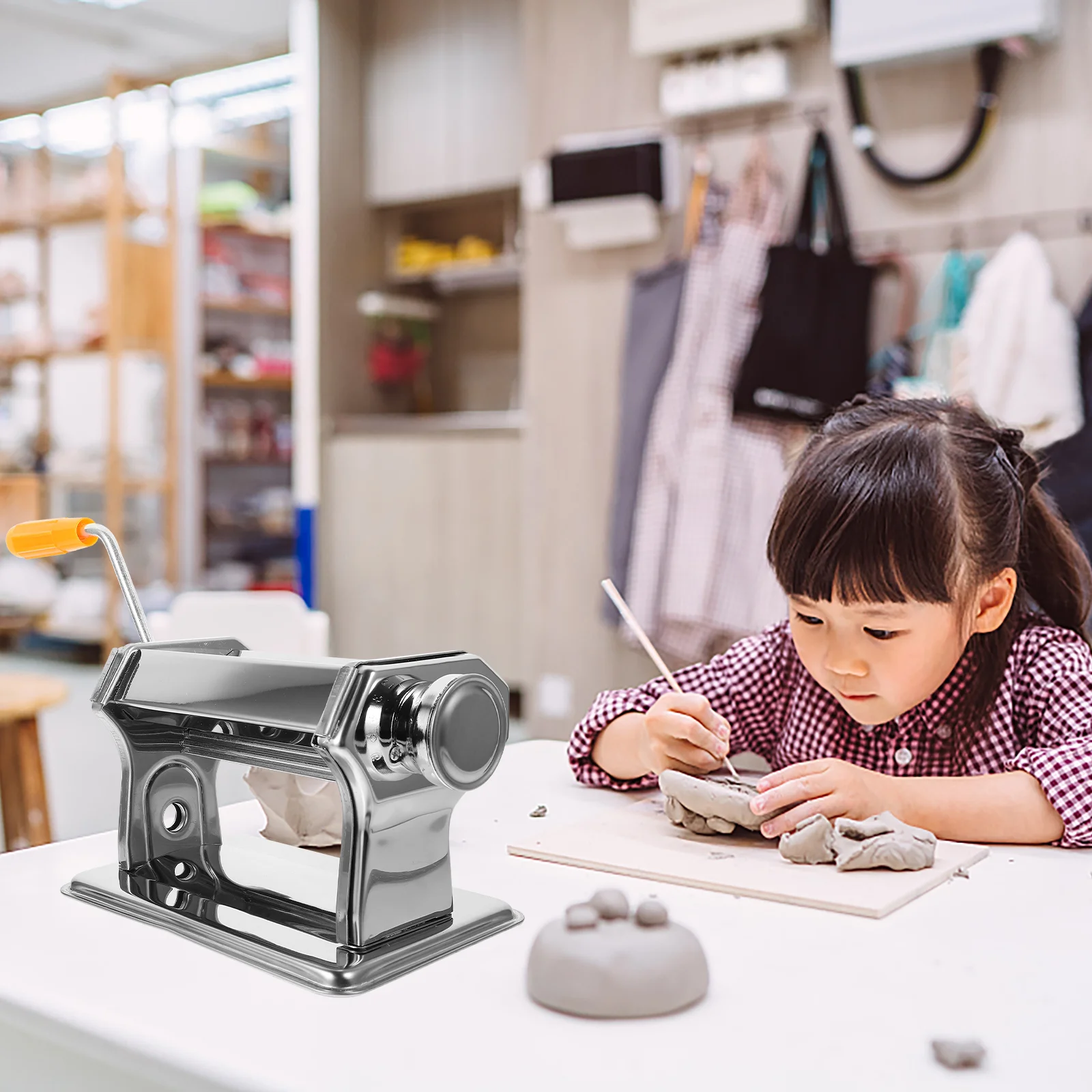 Глиняная машина экструдер набор для растрескивания макаронных изделий валик