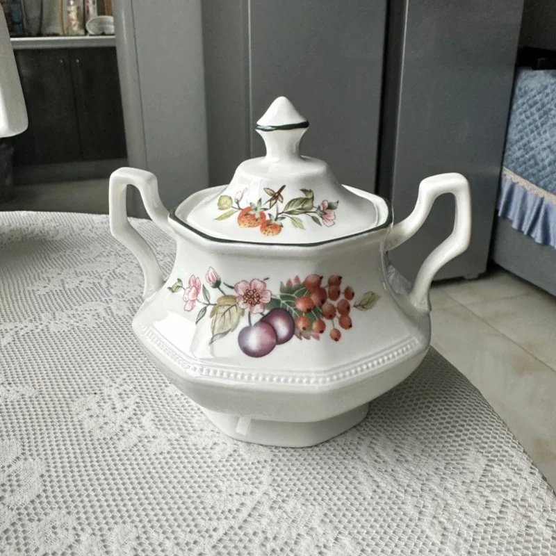 Набор из восьмиугольной фарфоровой кофейной чашки и блюдце обеденные тарелки