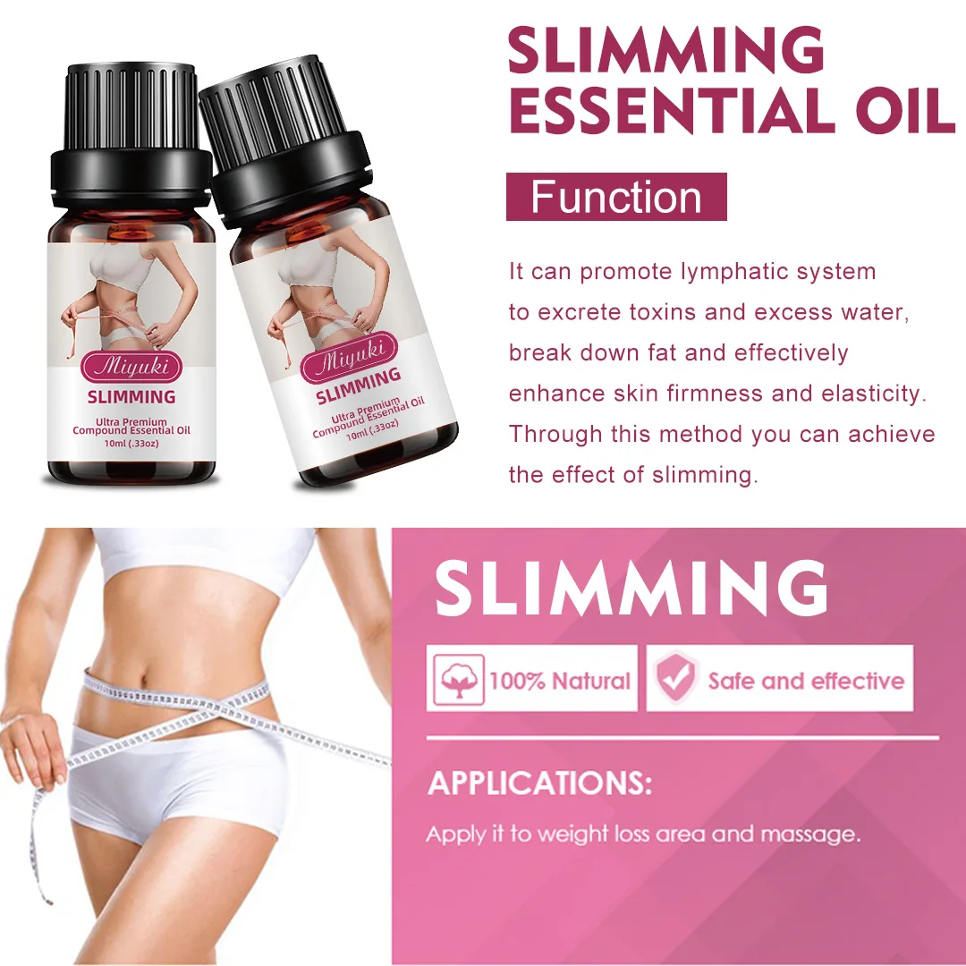 

new Slimming Essential Oils Anti Cellulite Belly Losing Weight Fat Burning Skin Firming Body Care