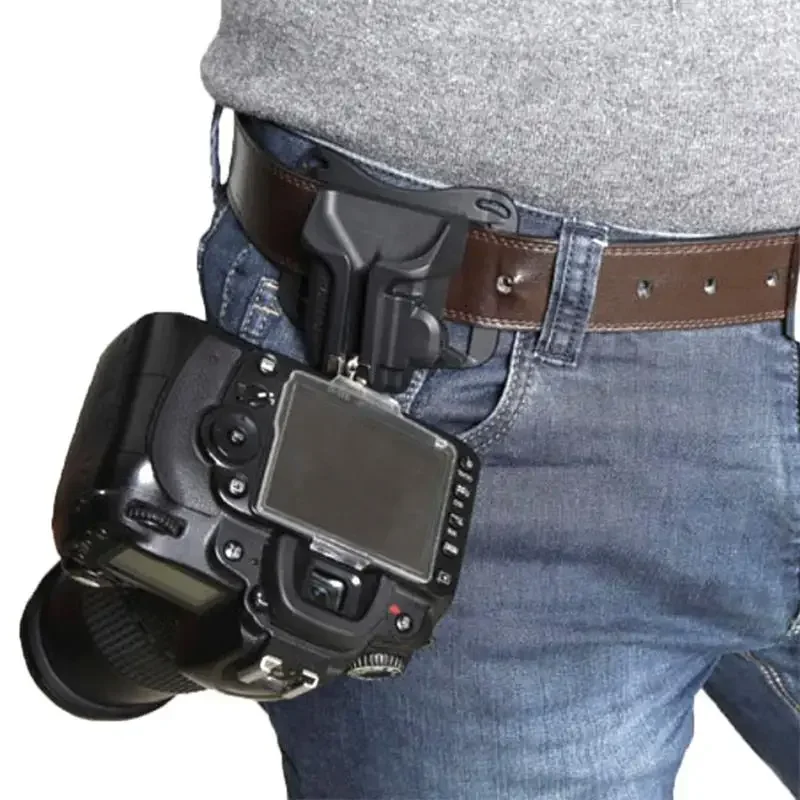 Plastikowy aparat fotograficzny Pasek do szybkiego pasa Klamra Przycisk Uchwyt przenoszenia akcesoriów lustrzanek cyfrowych 20 kg