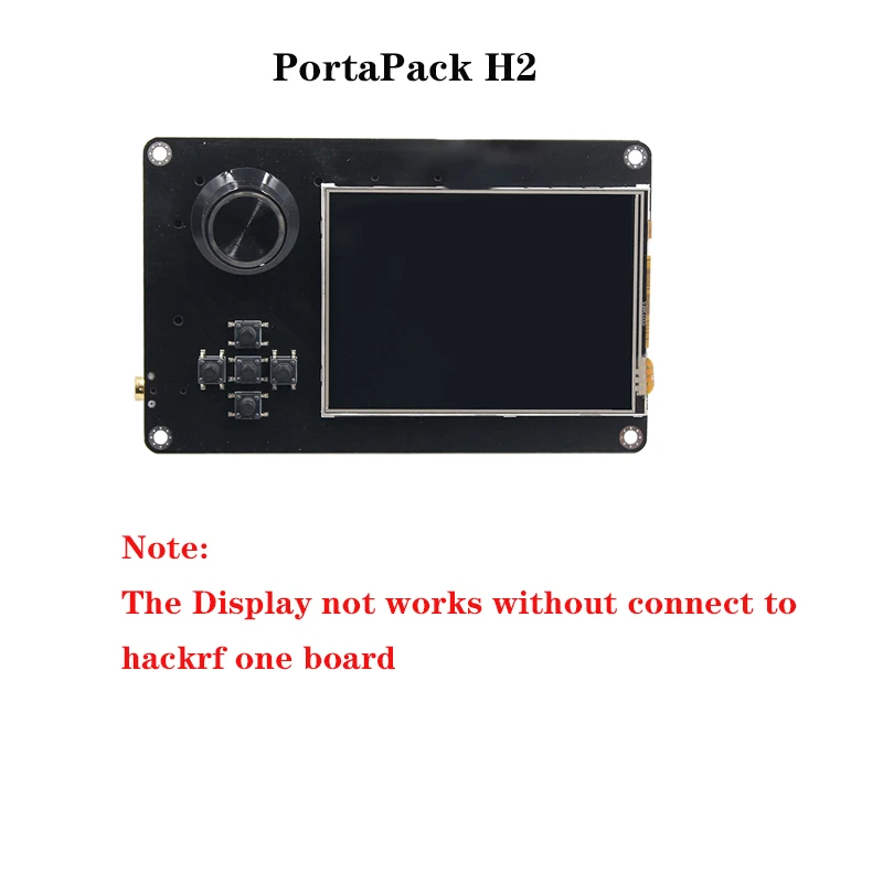 Сенсорный экран PortaPack H2 3 2 дюйма 0.5PPM TCXO часы для HackRF One SDR трансивер с батареей |