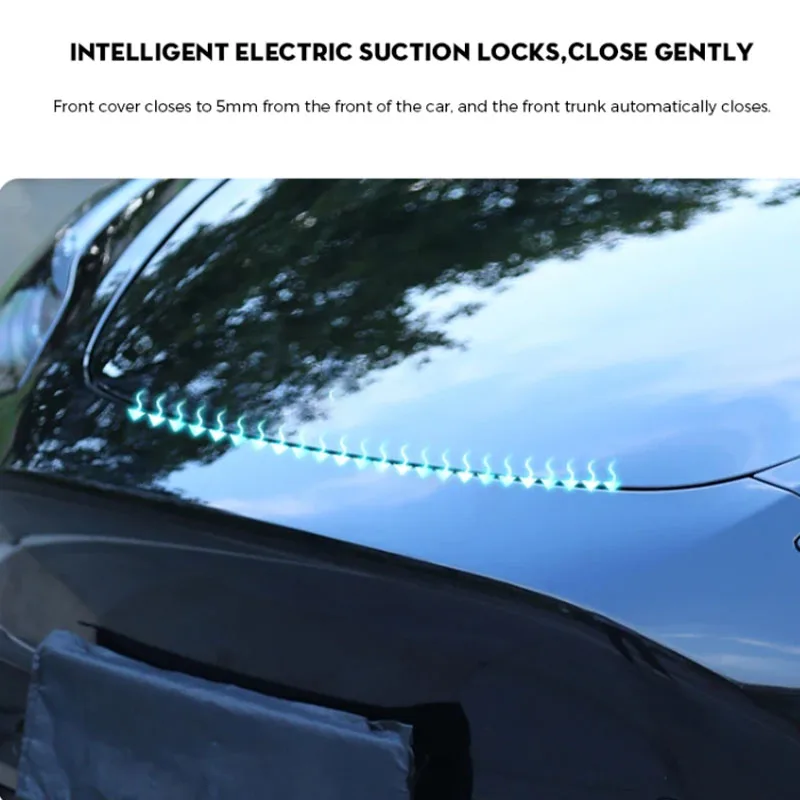 Передний Запасной Багажник С Мягким Закрыванием Электрический Замок Высокой