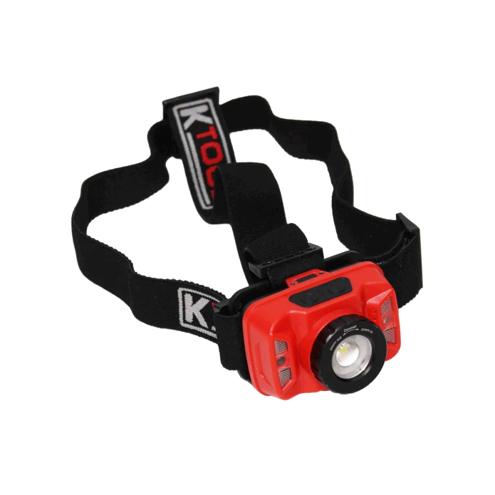 

Focusing Headlamp 260 Lumens IP65 Water Resistant
