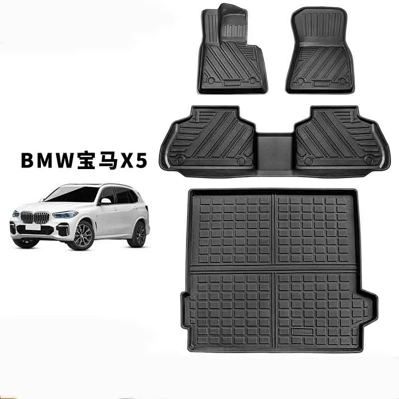 

TPE mats for BMW X5 2019-2022 left rudder special mats 3D three-dimensional waterproof and wear-resistant floor mats