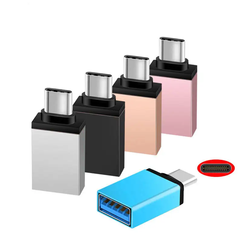 Два/пять/десять шт. адаптеров USB 3 0 A Тип мама к C папа зарядка и синхронизация