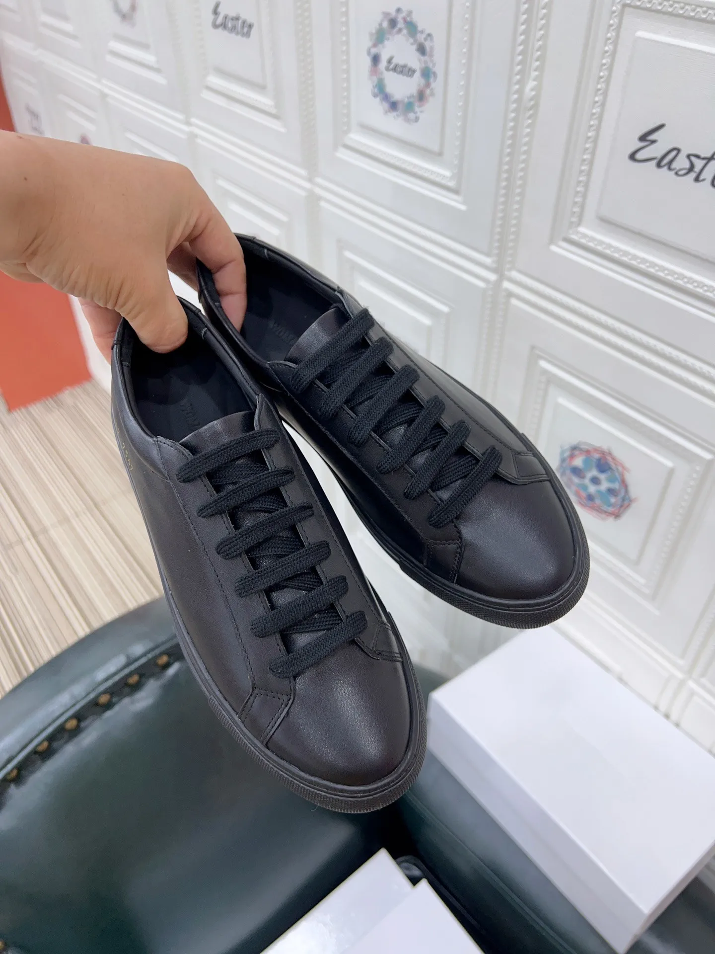 New Korean fashion leisure sports women's shoes 2023 spring and autumn leather round head flat sole lace up single shoes loafers