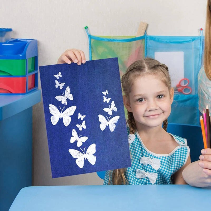 1 Набор бумага цианотипа с 2 листами акриловая панель для печати активированной