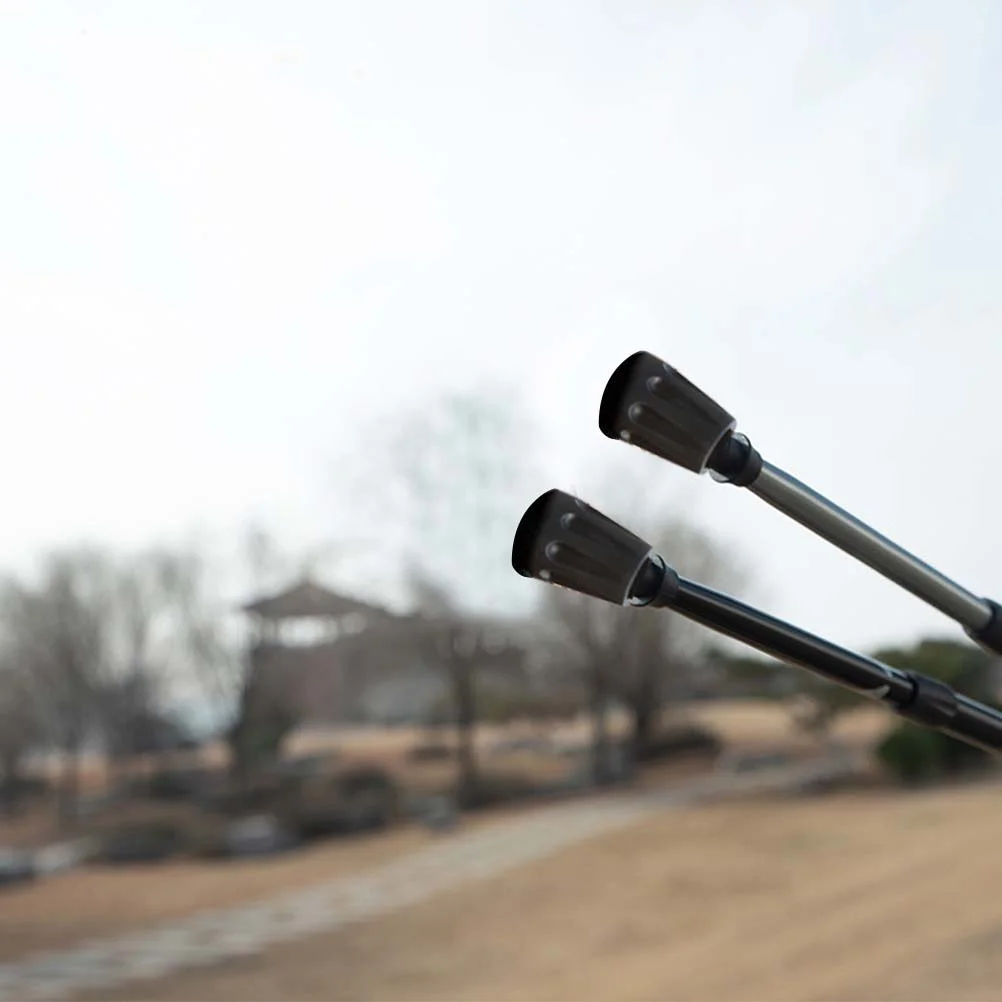 

10PCS Alpenstock Tip Protectors Non-slip Rubber Protective Covers for Alpenstock